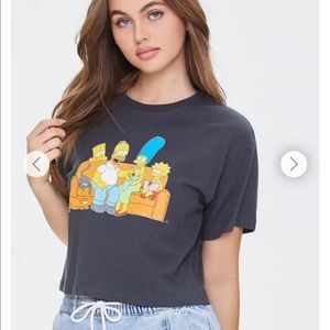 The simpsons graphic tee